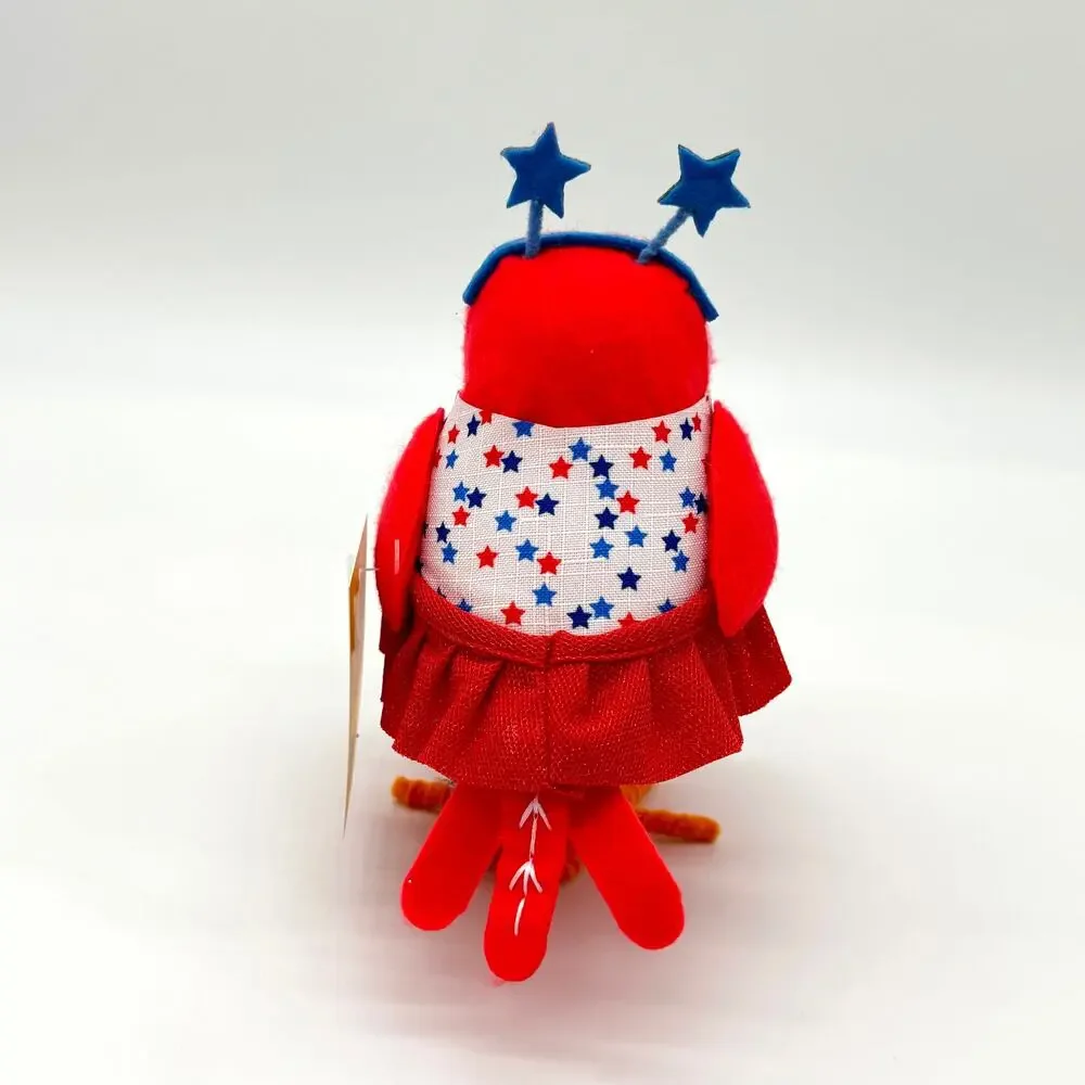 2 Target Sun Squad Fabric Patriotic Summer Birds BUBBA & STARLA 4th of July New